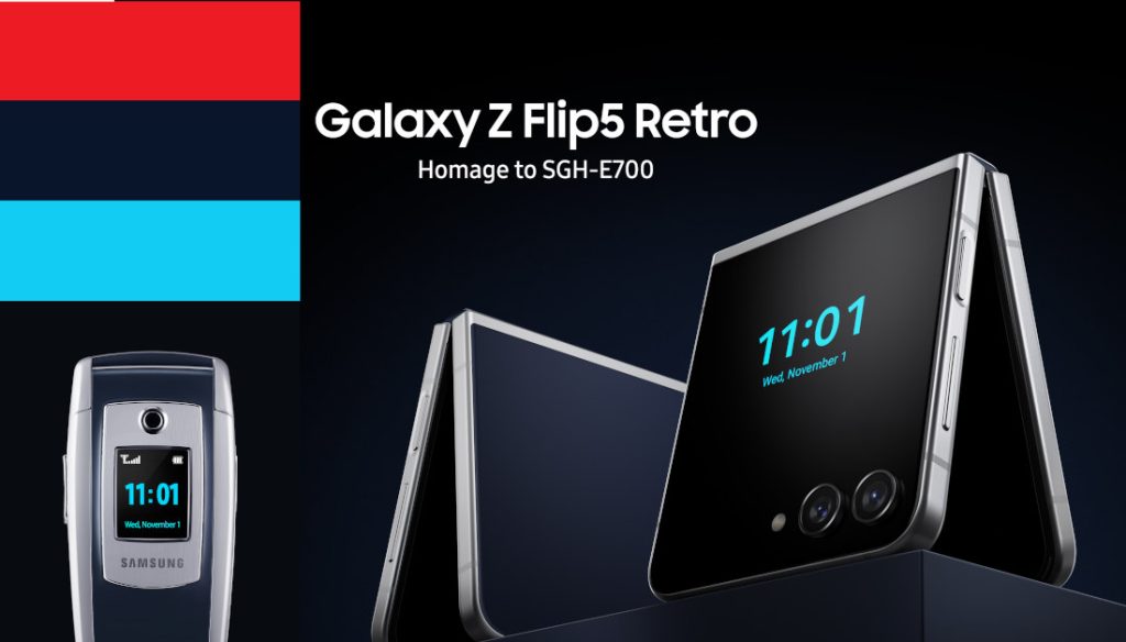 Galaxy Z Flip5 Retro